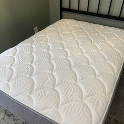Full Headboard, Mattress Set & Frame