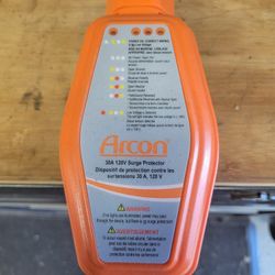 Arcon 30A 120V surge protector  RV or Camper 