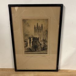 Pencil Etching