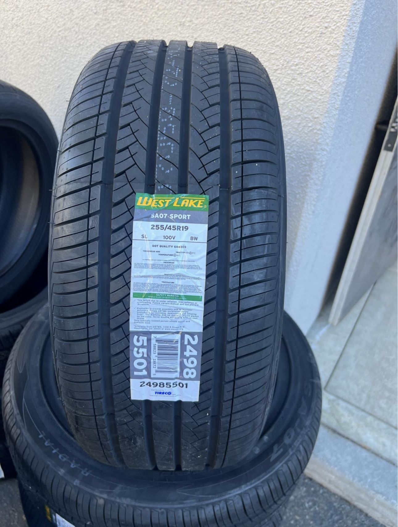 New Tires 255/45R19 Westlake SA07 Sport Tires In Stock For Sale, WE FINANCE