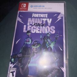 Fornite Minty Legends Pack (Nintendo Switch) 