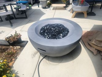 Propane fire pit