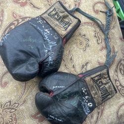 Guantes De Box Firmados 