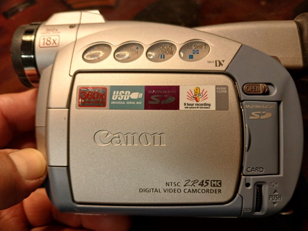Canon camcorder