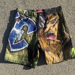 Supreme Lions Den Painter Shorts