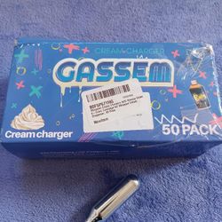 NEW 50 Pack Whipped Cream Chargers N2O