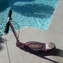 Pink Electric Scooter