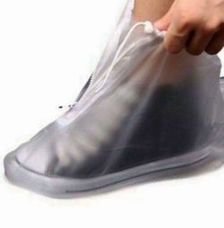 NEW Reusable Rain Proof Shoe Covers, Galoshes Sizes 4-12