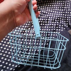 Blue Metal Basket 