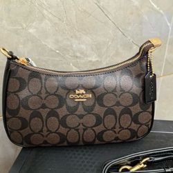 Coach brown shoulder bag