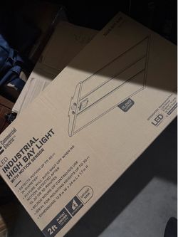 CE Low Profile High Bay Light, 15K Lumens Integrated LED, 130W HBLP2450K15L