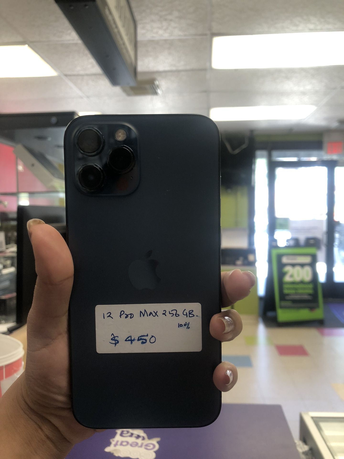 Apple iPhone 12 Pro Max ,256gb , Unlocked