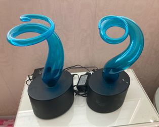 2 Lumisource plasma lamp glass