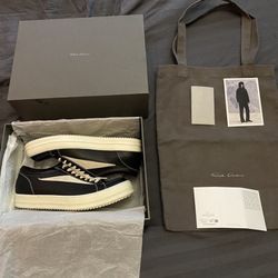 Rick Owen Vans Leather