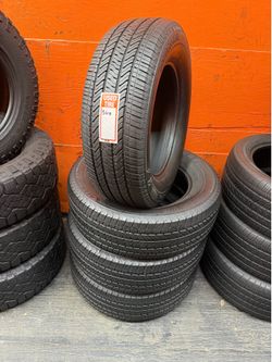 255/65R18 Bridgestone Alenza A/S High Tread Full Set of 4 Tires