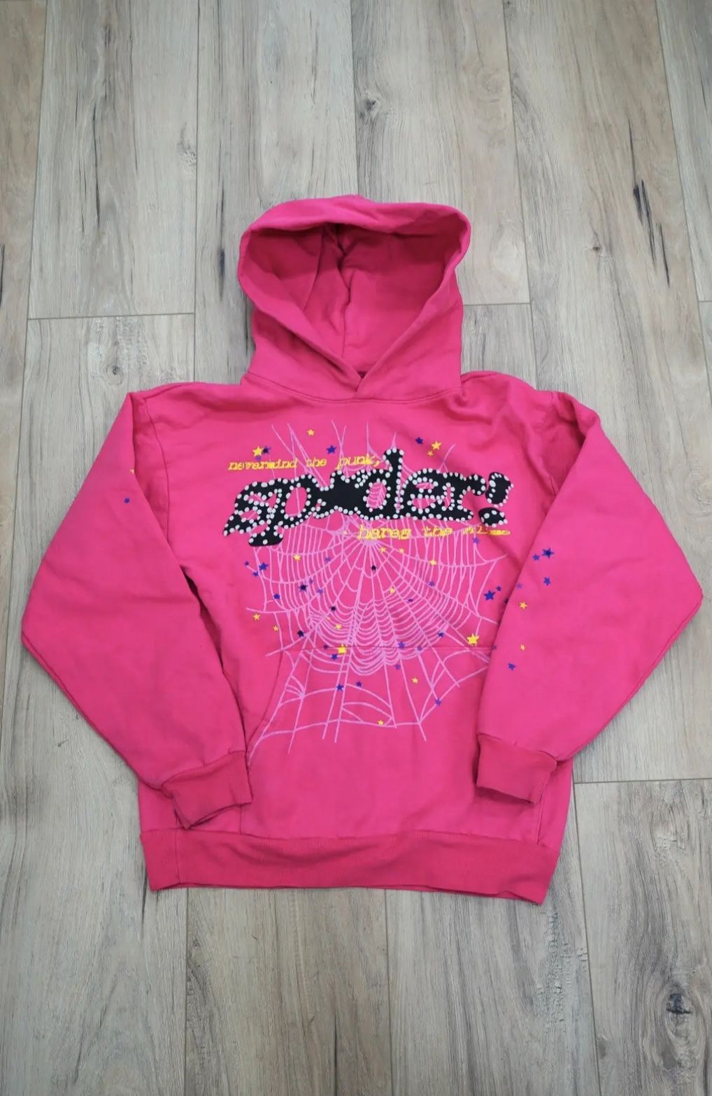 Pink Sp5der Hoodie S