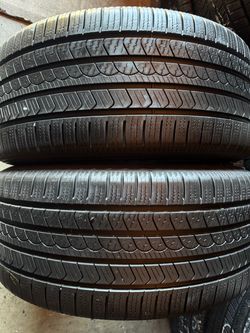 Pair of 275 55 19 Pirelli scorpion as Tires