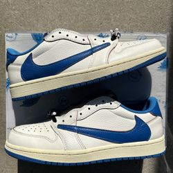 Jordan 1 Low OG Fragment X Travis Scott Military Blue