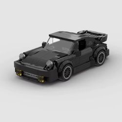 (Black Porsche) Lego Set