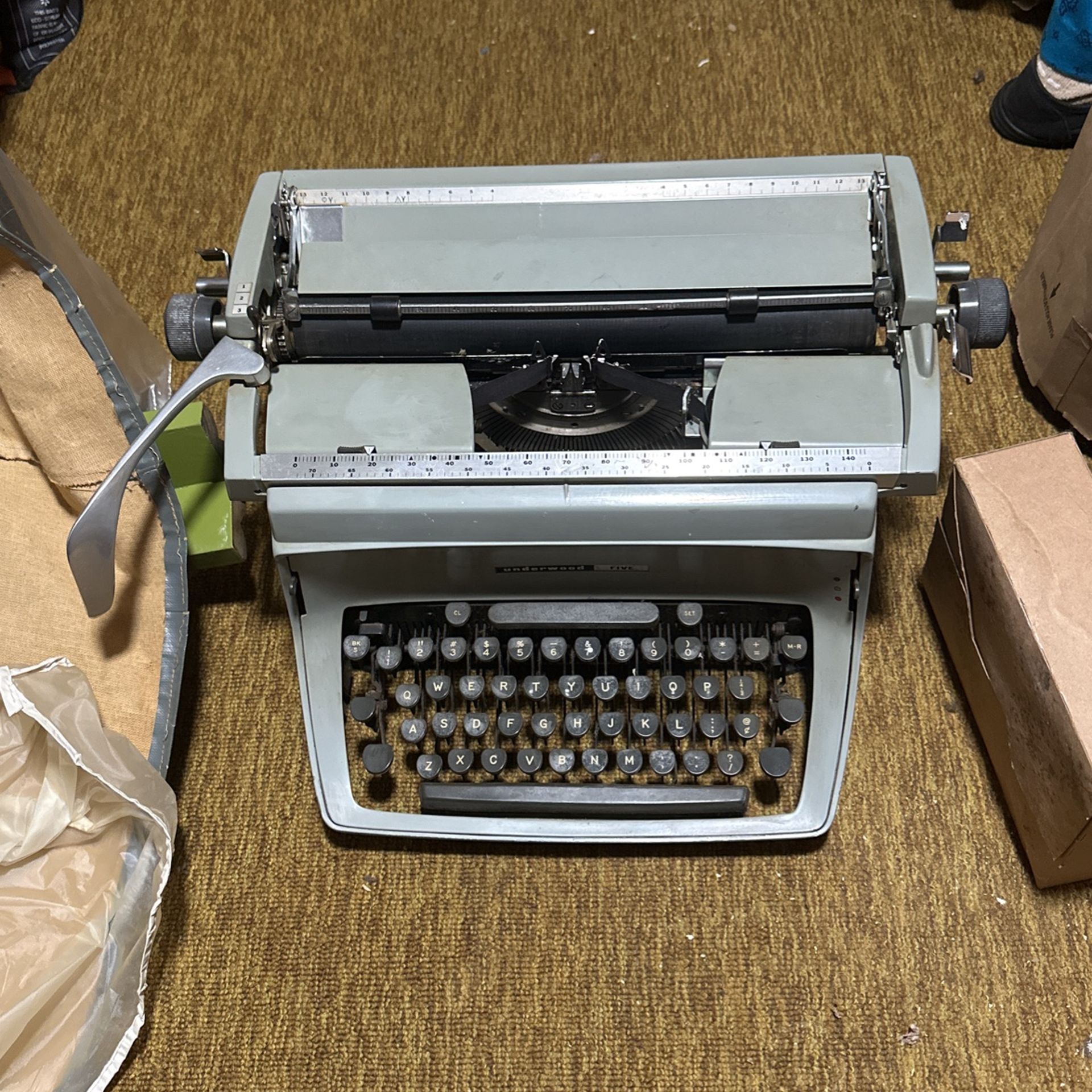 Underwood Five Typewriter