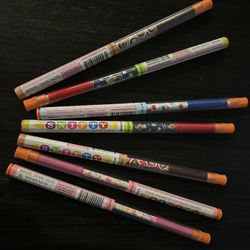 Scented pencils "smencils" set of 7; chocolate, strawberry, cotton candy, Cupcake 
