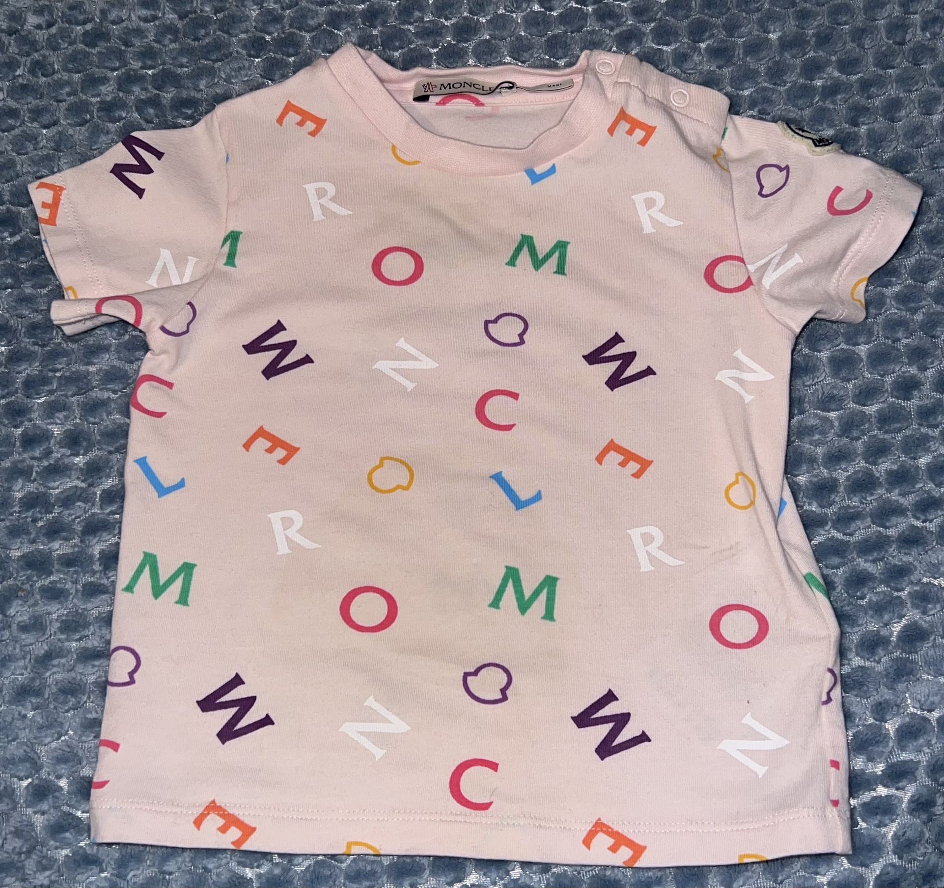 Moncler Baby Girl Shirt Sz 9/12 M