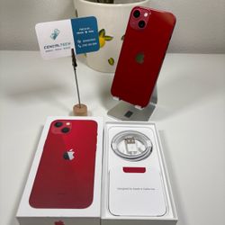 iPhone 13 128gb At&t & Cricket Carrier 100% 🔋Health in Excellent 8/10 Condition #0624