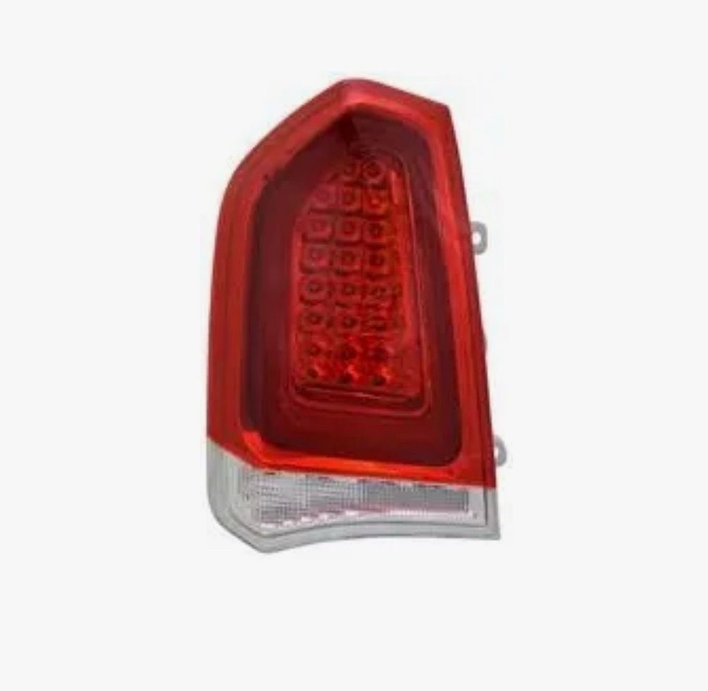 left (driver side) tail light assembly 2015 to 2021 Chrysler 300. LED chrome trim.