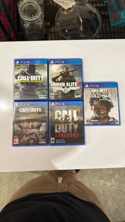 Call Of Duty PS4 Games 