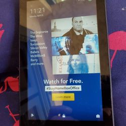 7" fire tablet no power cord