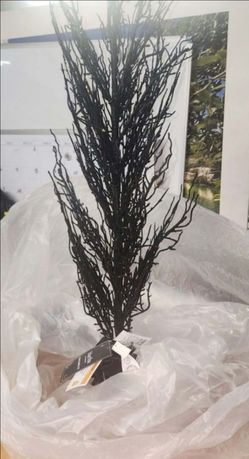 Halloween Black Twig Artificial Tree