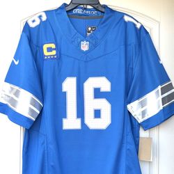 XL - LIONS #16 JARED GOFF JERSEY