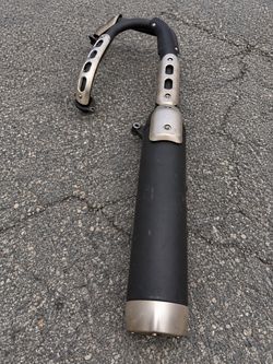 2015 Yamaha Bolt C-Spec - OEM Stock Exhaust System - 6,500 Miles