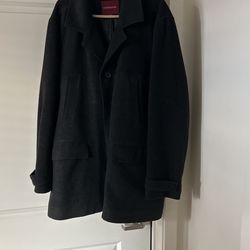 Grey Pea Coat