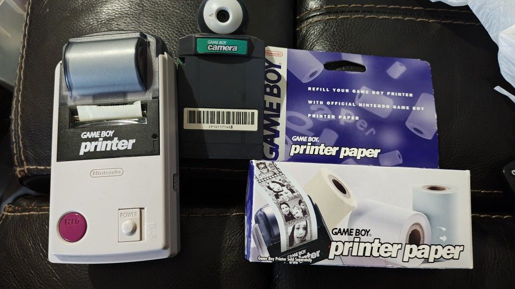 Game Boy Printer Y Camara