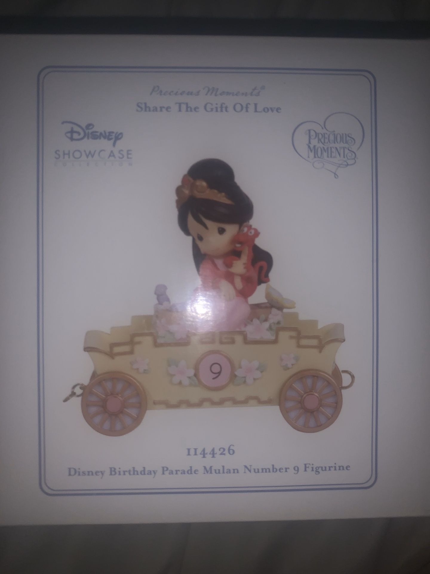 Disney Precious Moments Birthday Parade Age 9