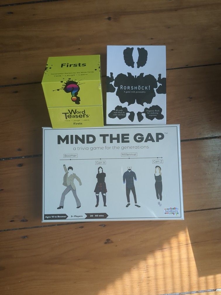 Party Games - Lot of 3