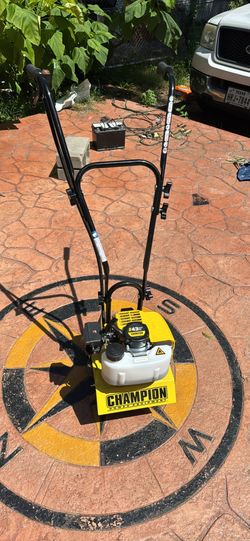 Shop Champion Power Equipment 9.5 in. 43cc Portable Gas Garden Tiller Cultivator