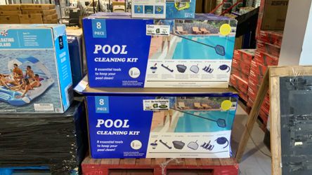 8 pc Pool Cleaning Kit $75