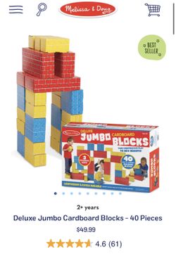 Large Soft Building Blocks For Toddlers And Kids  