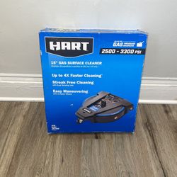 HART 15’’ Gas Surface Cleaner, Pressure Washer Attachment Capable