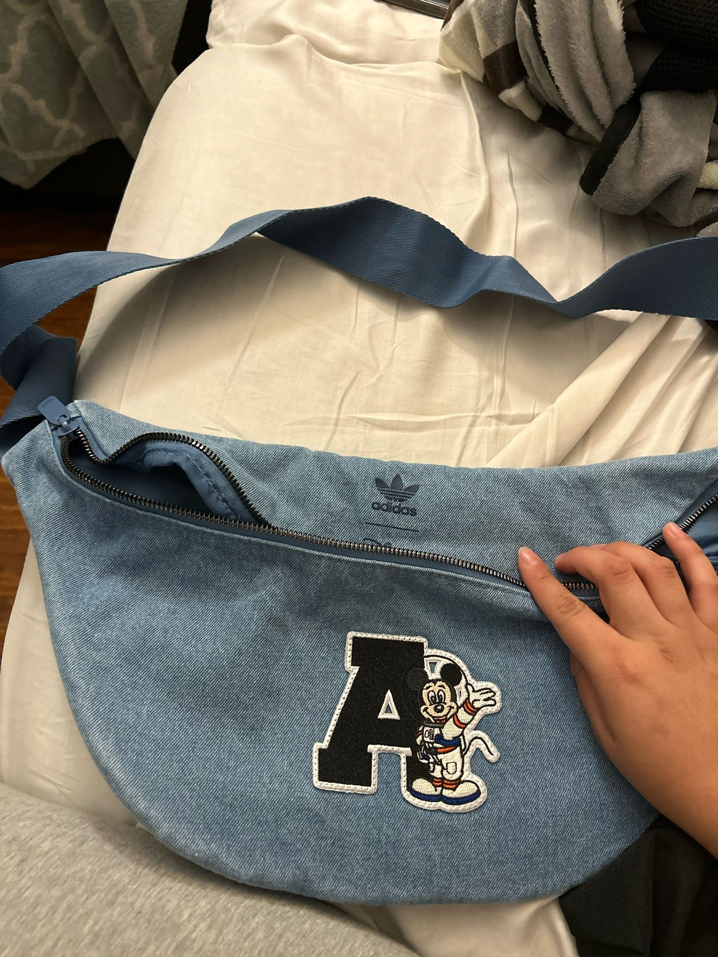 disney x adidas fanny pack