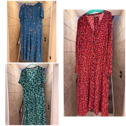 Women’s Size 20 Loft Dresses $15 Each. Located in Murray cash/Venmo. Venmo deposit to hold or fcfs.