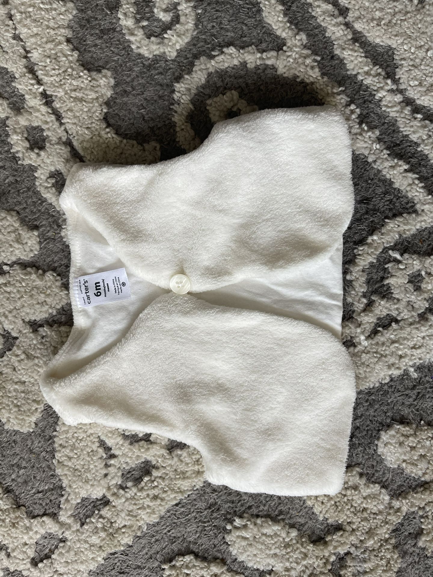 White Carters Vest