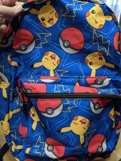 Picachu Bookbag