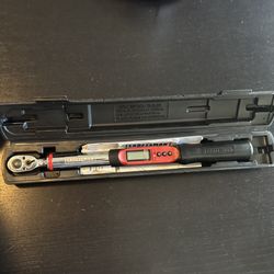 Craftsman Torque Wrench 3/8 Digital 