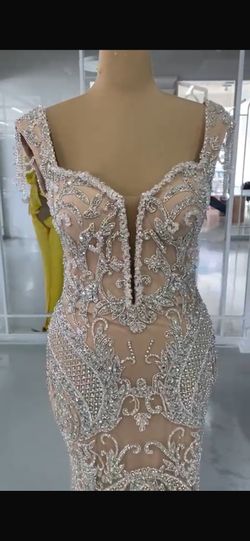 Custom Made Gown Champagne
