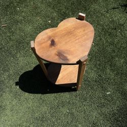 Wooden Corner Table/Plant Stand