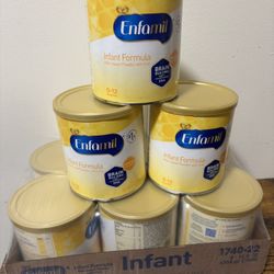 9 Cans Of Enfamil-$120 