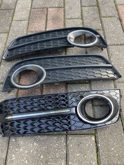 Audi 2008 - 2012 Fog light Grill